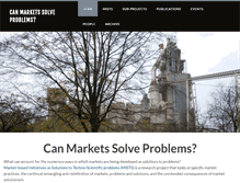 Tablet Screenshot of marketproblems.com